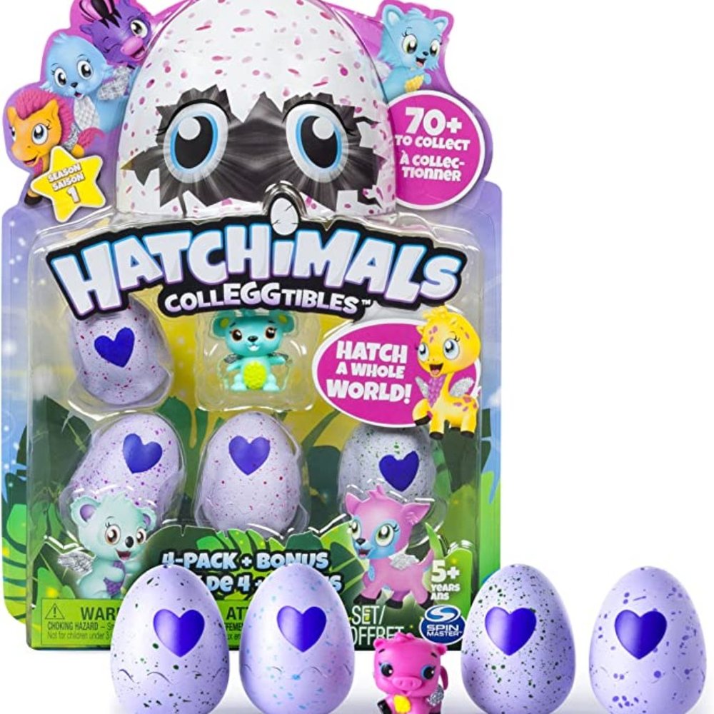Hatchimals Collectibles 4 Pack + Bonus NWT - Picture 1 of 4